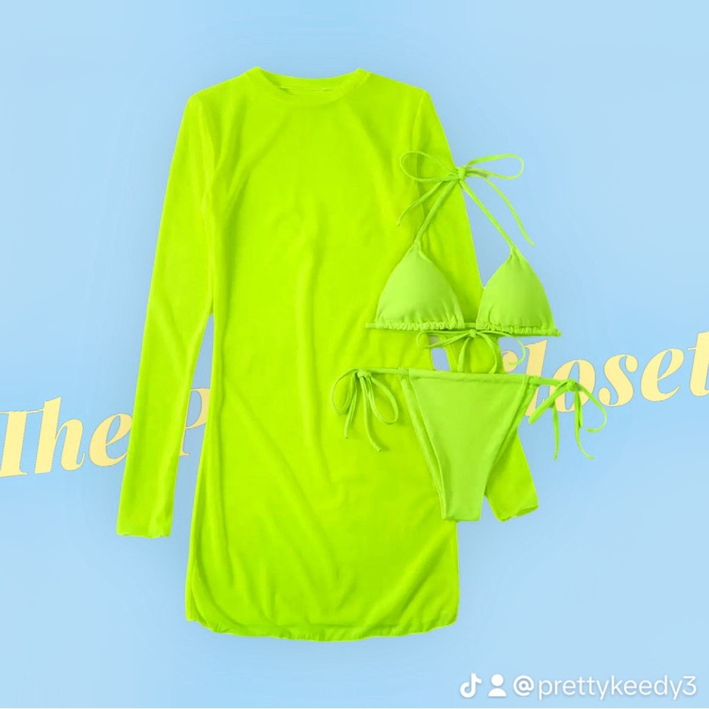 2pc bikini with cover-up